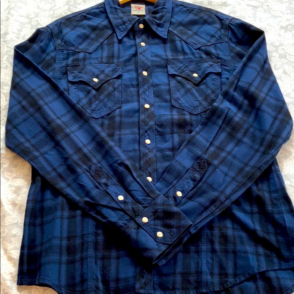 Men’s True Religion Flannel XXL